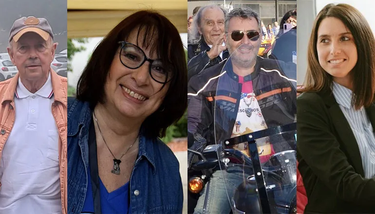 Passation de flambeau chez les Brescoudos : Christian Peyras et Chantal Andreu passent le guidon