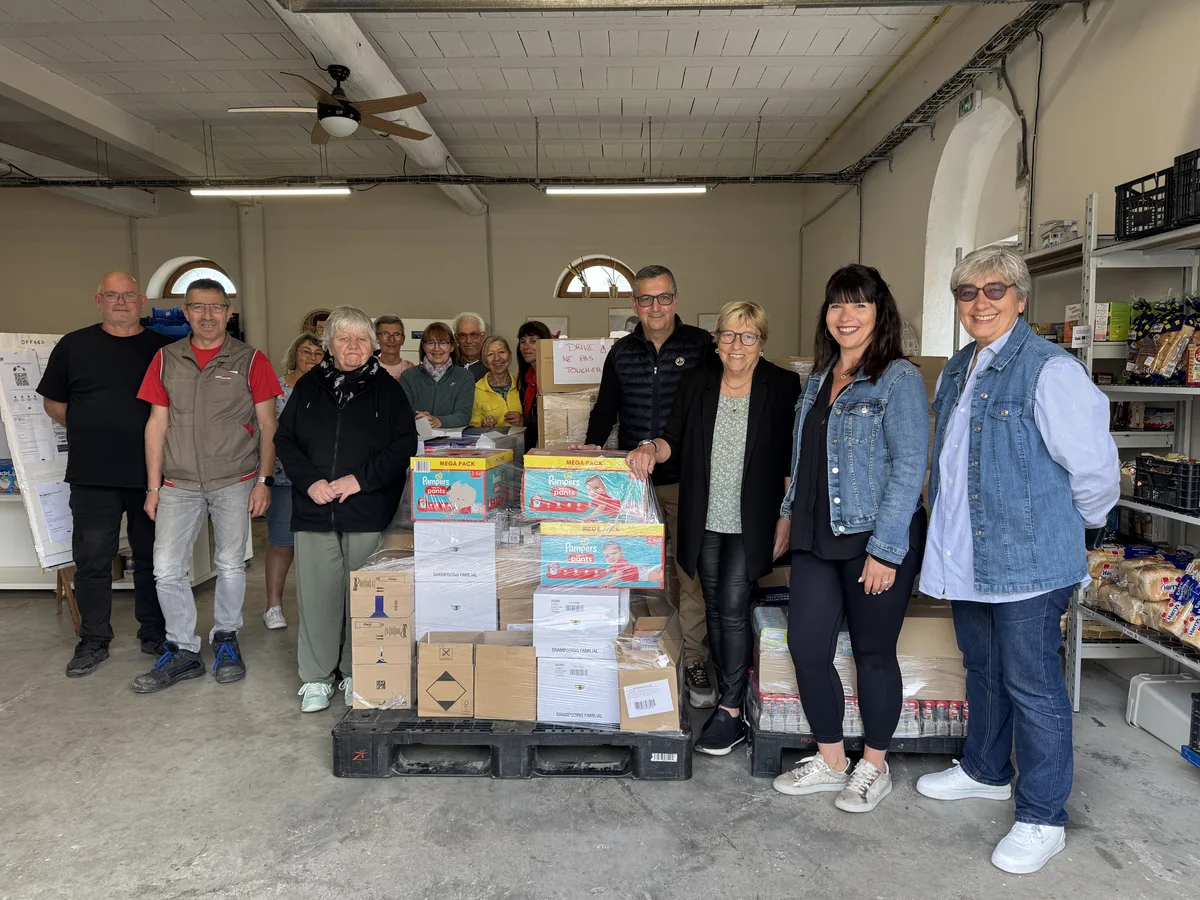 "On aide 250 familles chaque semaine" : une livraison qui fait du bien aux Restos du Cœur d’Agde