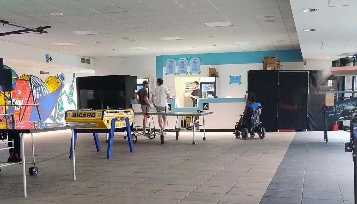 Photo de l'espace intérieur du "Belvédère" prise le 20 juin 2025 à 20 h 3O. © DR Photo de l'espace intérieur du "Belvédère" prise le 20 juin 2025 à 20 h 3O. © DR