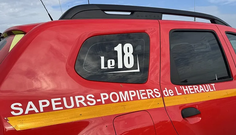 Urgence absolue pour un motard après un accident au Grau d’Agde